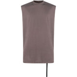 Canotta senza maniche in marrone Rick owens drkshdw - uomo 