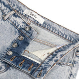 Jeans con bottoni in grigio Sefr - uomo 
