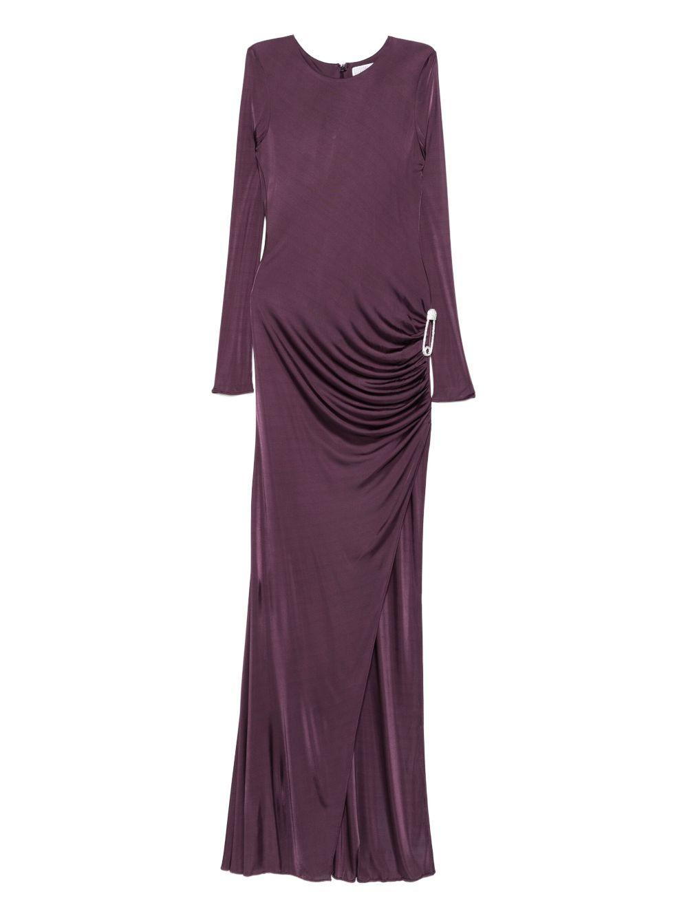 Abito da sera con decorazione in viola Giuseppe di Morabito - donna 