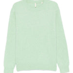 Maglione a girocollo yak in verde Sunflower - uomo 