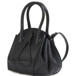 Borsa a mano Tulipea in nero 