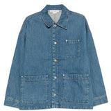 Giacca denim in cotone in blu A.P.C. X marc jacobs - unisex 