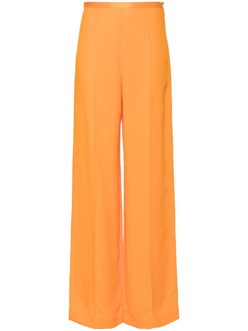 Pantaloni palazzo Marlene in arancio Taller Marmo - donna 