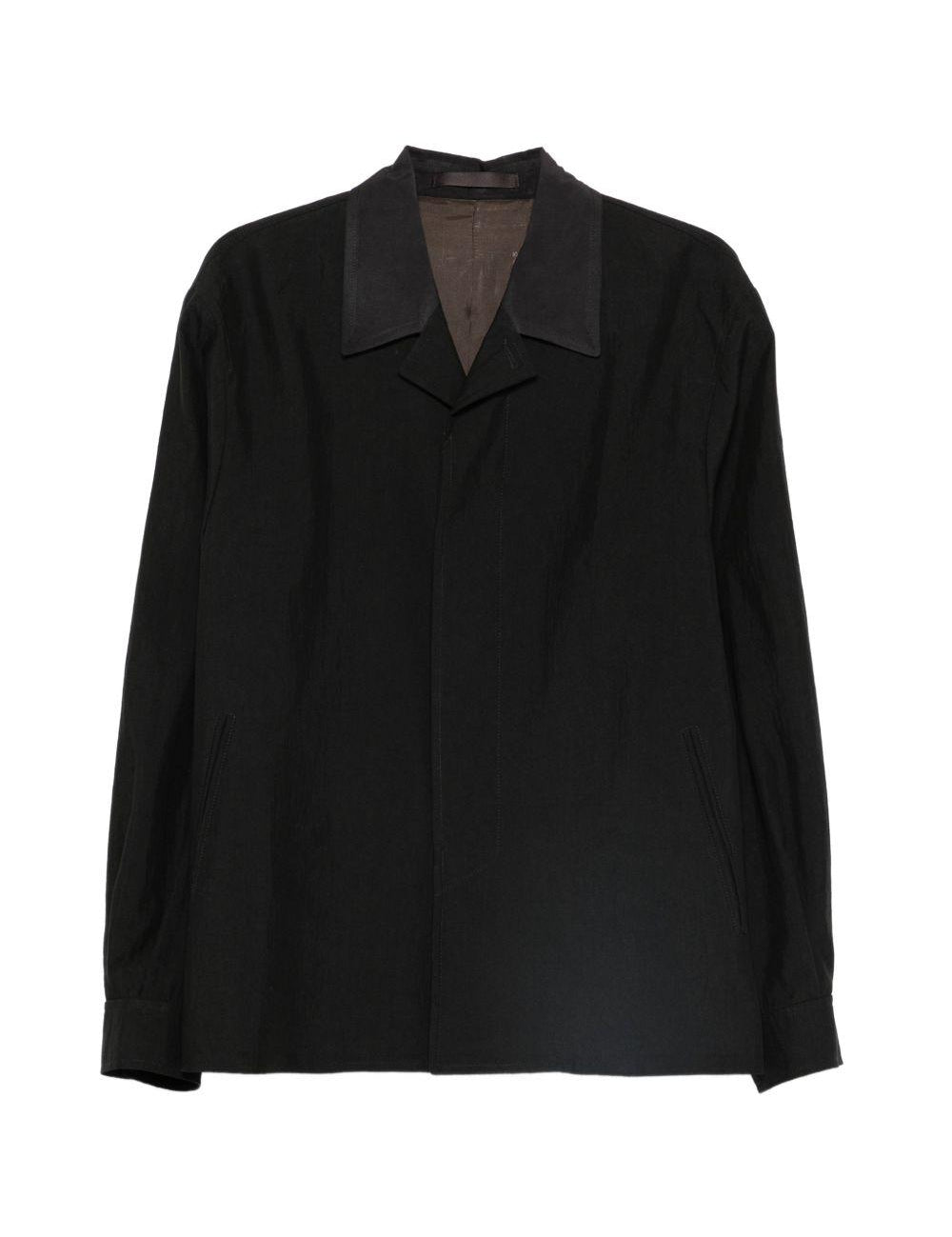 Giacca Pack con colletto a punta in nero Our Legacy - UOMO 