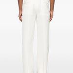 Pantaloni paluk in bianco lardini - uomo 