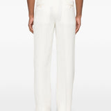 Pantaloni paluk in bianco lardini - uomo 