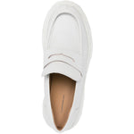 Mocassini con fessura penny in grigio Camper lab - uomo 