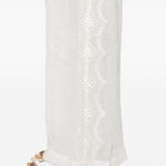 Pantaloni con pizzo in bianco Maurizio - donna 