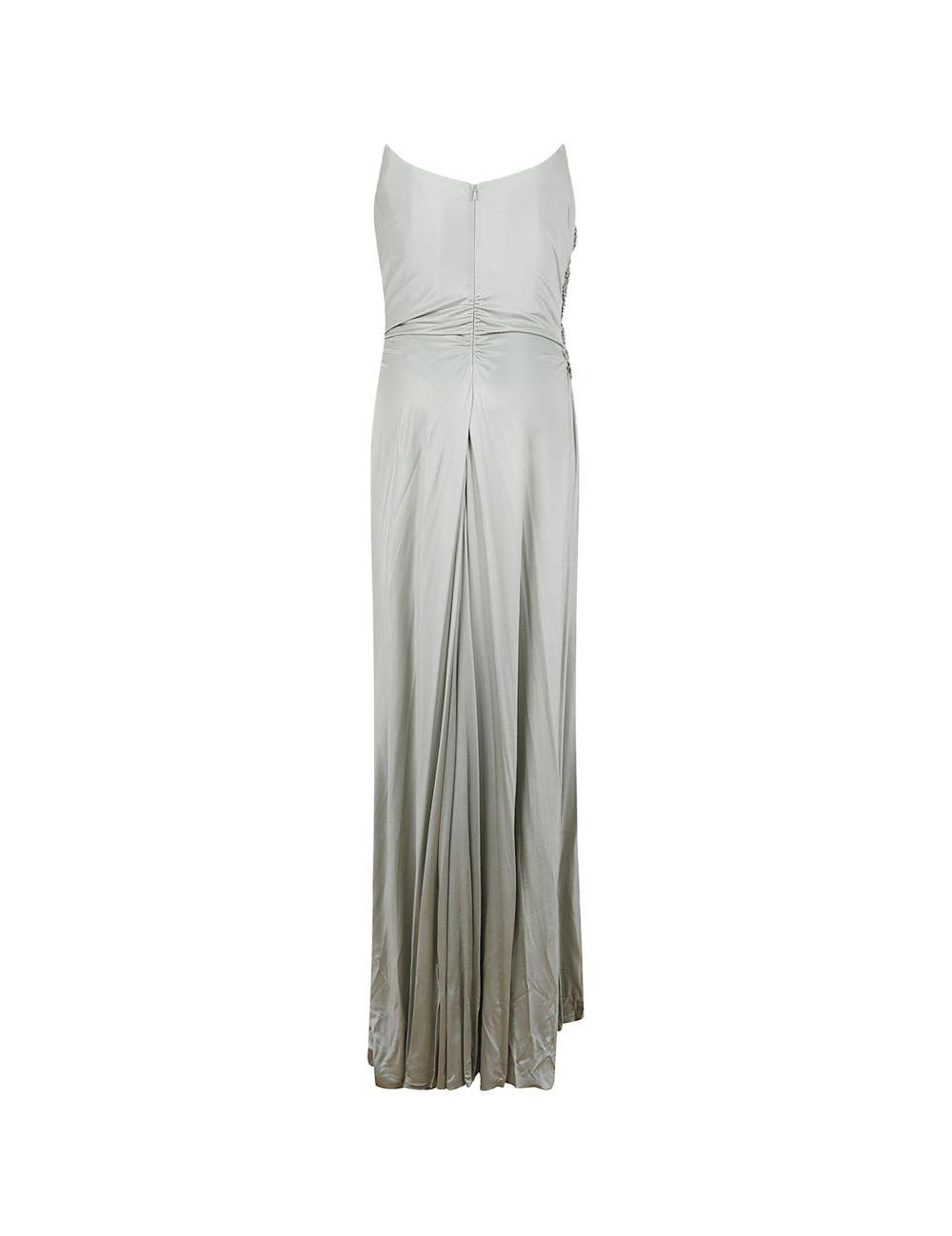 Abito lungo Corinne in verde menta Costarellos - donna 