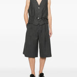 Gilet con bottoni raysan in grigio Jacquemus - uomo 