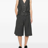Gilet con bottoni raysan in grigio Jacquemus - uomo 