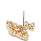 Orecchini olympia orb in rosa e oro vivienne westwood - donna 