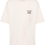T-shirt con stampa in beige Drole de monsieur - uomo 