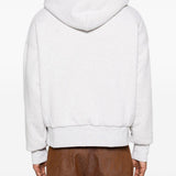 Felpa con cappuccio e tasca in grigio Golden goose - unisex 