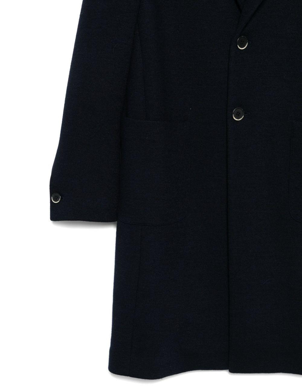 Cappotto con bottoni in blu Barena venezia - uomo 