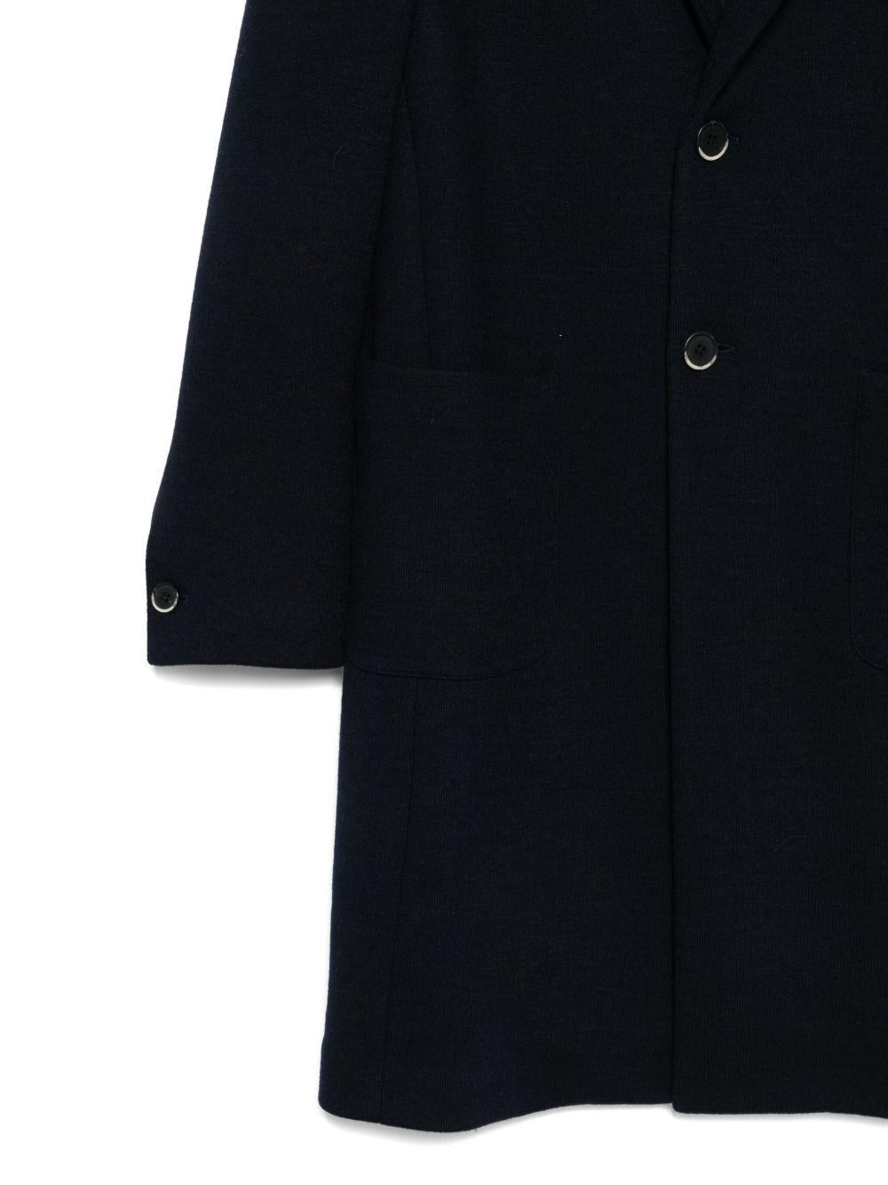 Cappotto con bottoni in blu Barena venezia - uomo 