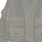 Giacca con scollo a V in bianco Undercover - uomo 