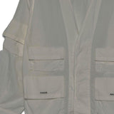 Giacca con scollo a V in bianco Undercover - uomo 