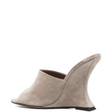 Mules nina in grigio taupe Paris texas - donna 