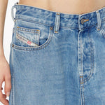 Jeans a gamba dritta in blu Diesel - donna 