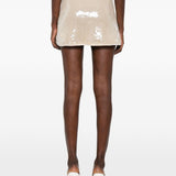 Minigonna con nodo in beige Oséree - donna 