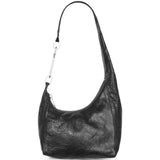 Borsa a spalla disco gemini in nero 