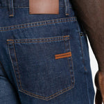 Jeans City  in blu Zegna - uomo 