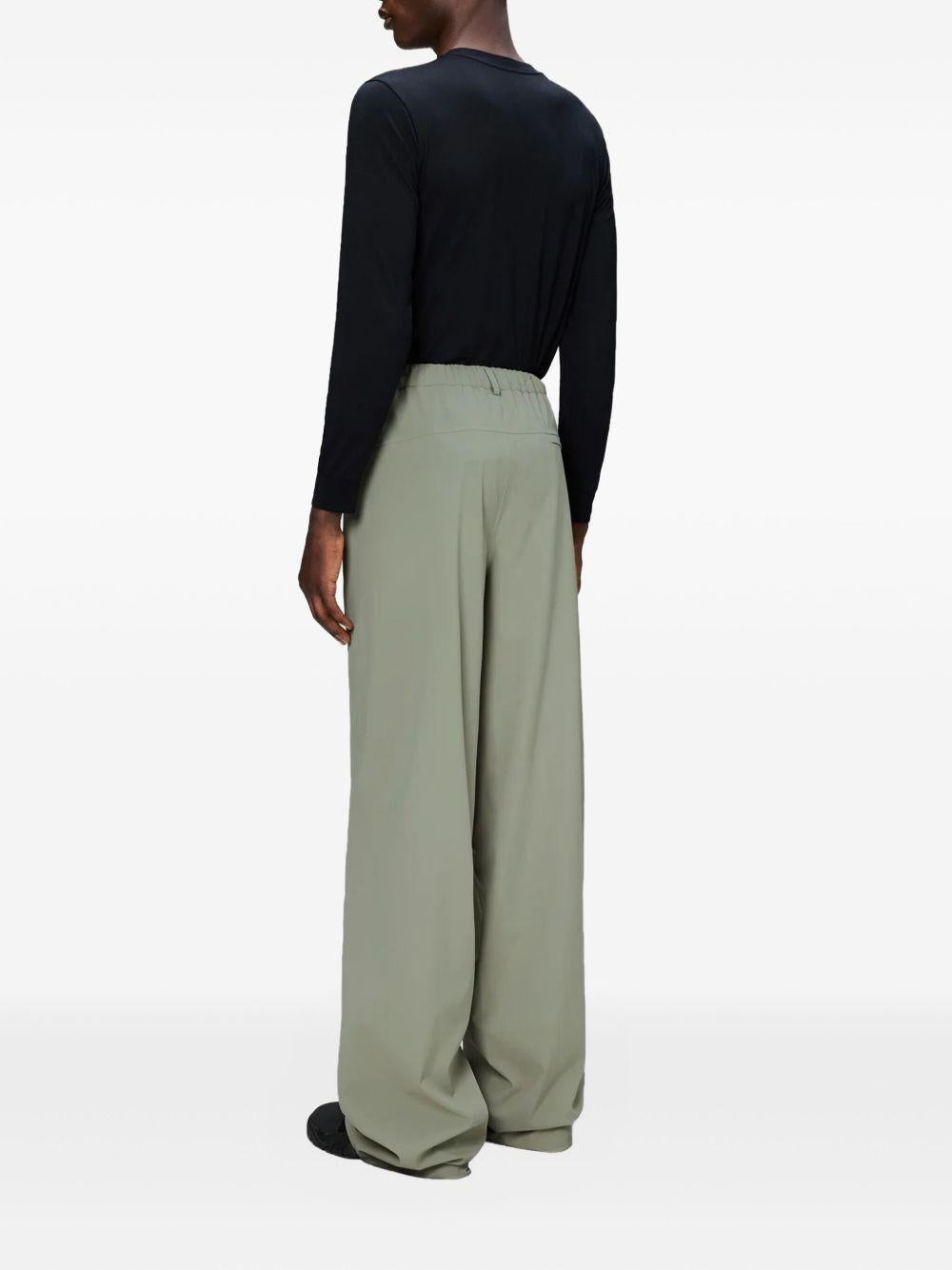Pantaloni Suva con inserti in grigio Rains - donna 