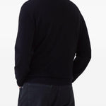 Maglione a girocollo in nero Brunello cucinelli - uomo 