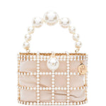 Borsa con cristalli holli in oro Rosantica - donna 