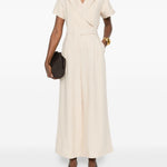 Tuta con culotte avvolgente in avorio Maxmara weekend - donna 