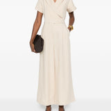 Tuta con culotte avvolgente in avorio Maxmara weekend - donna 