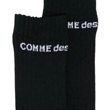 Calzini alti con logo in nero  Comme des garcons homme plus - uomo<BR/> 
