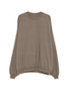 Felpa hun in grigio Rick owens drkshdw - uomo