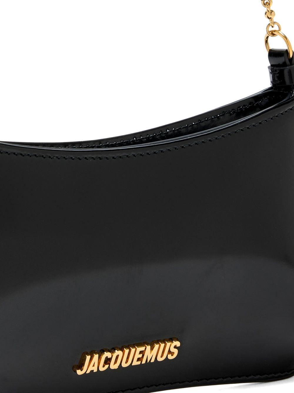 Borsa Le Petit Bisou Chaine in nero 