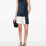 Top dry in blu satinato 's maxmara - donna 