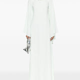 Abito lungo con gemme in verde menta chiaro Amen - donna 