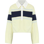 Polo a righe in bianco Re/done - donna 