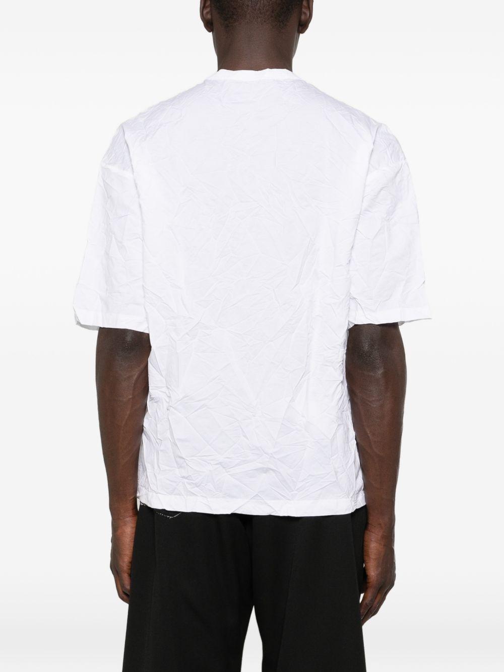 T-shirt con tasca applicata in bianco Comme des garcons homme - uomo 
