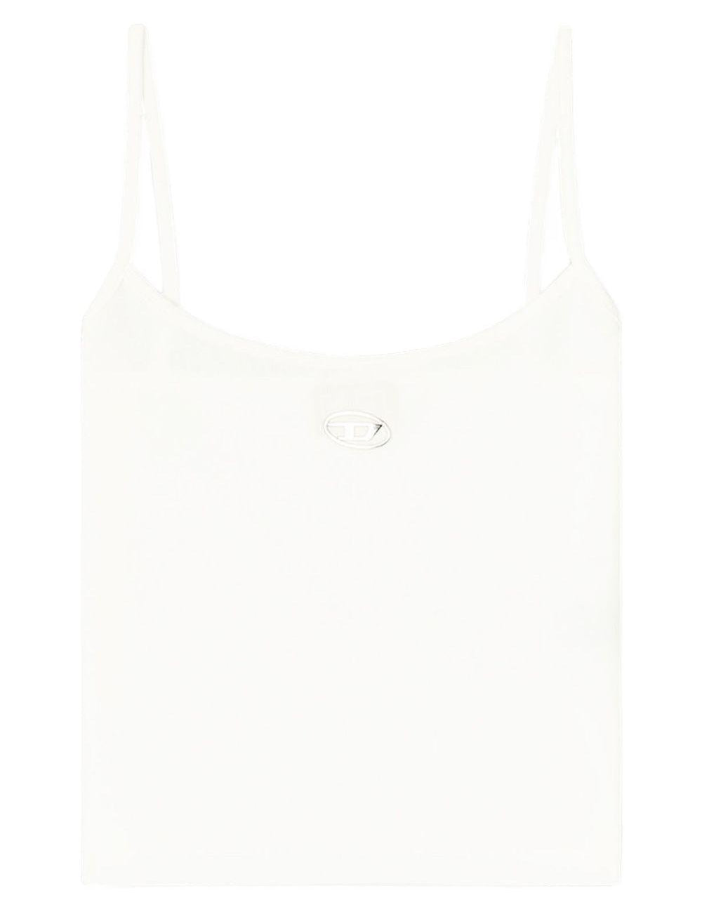 Top T-Hupy-Od in bianco Diesel - donna 