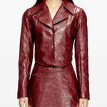 Minigonna O-Hara con logo in bordeaux Diesel - donna 