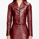 Minigonna O-Hara con logo in bordeaux Diesel - donna 