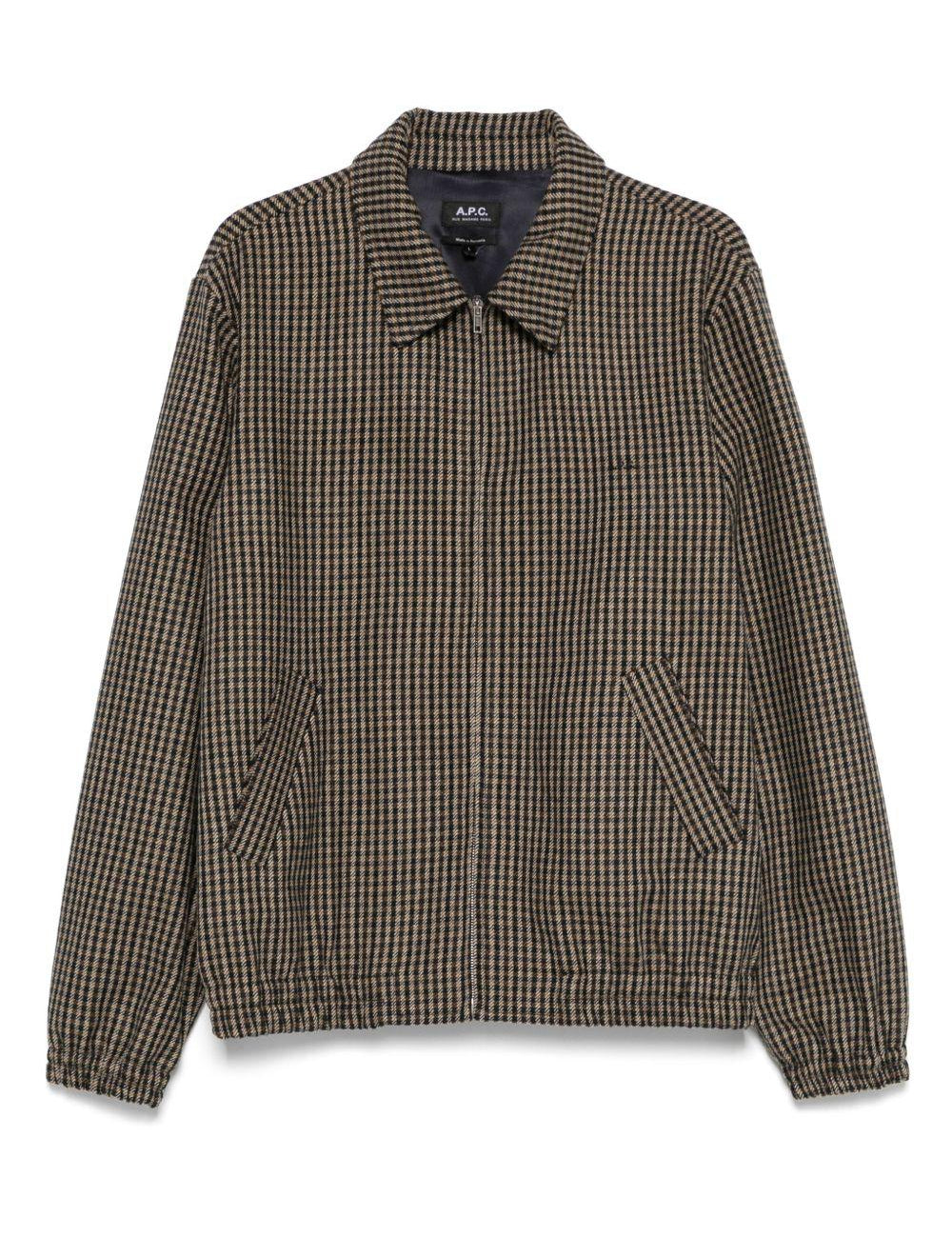 Giacca-camicia Gilbert in marrone A.P.C. - uomo 