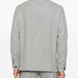 Giacca-camicia con tasche in grigio Eleventy - uomo 