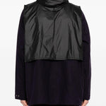 Giacca smock con cappuccio in nero Barbour x kaptain sunshine - uomo 