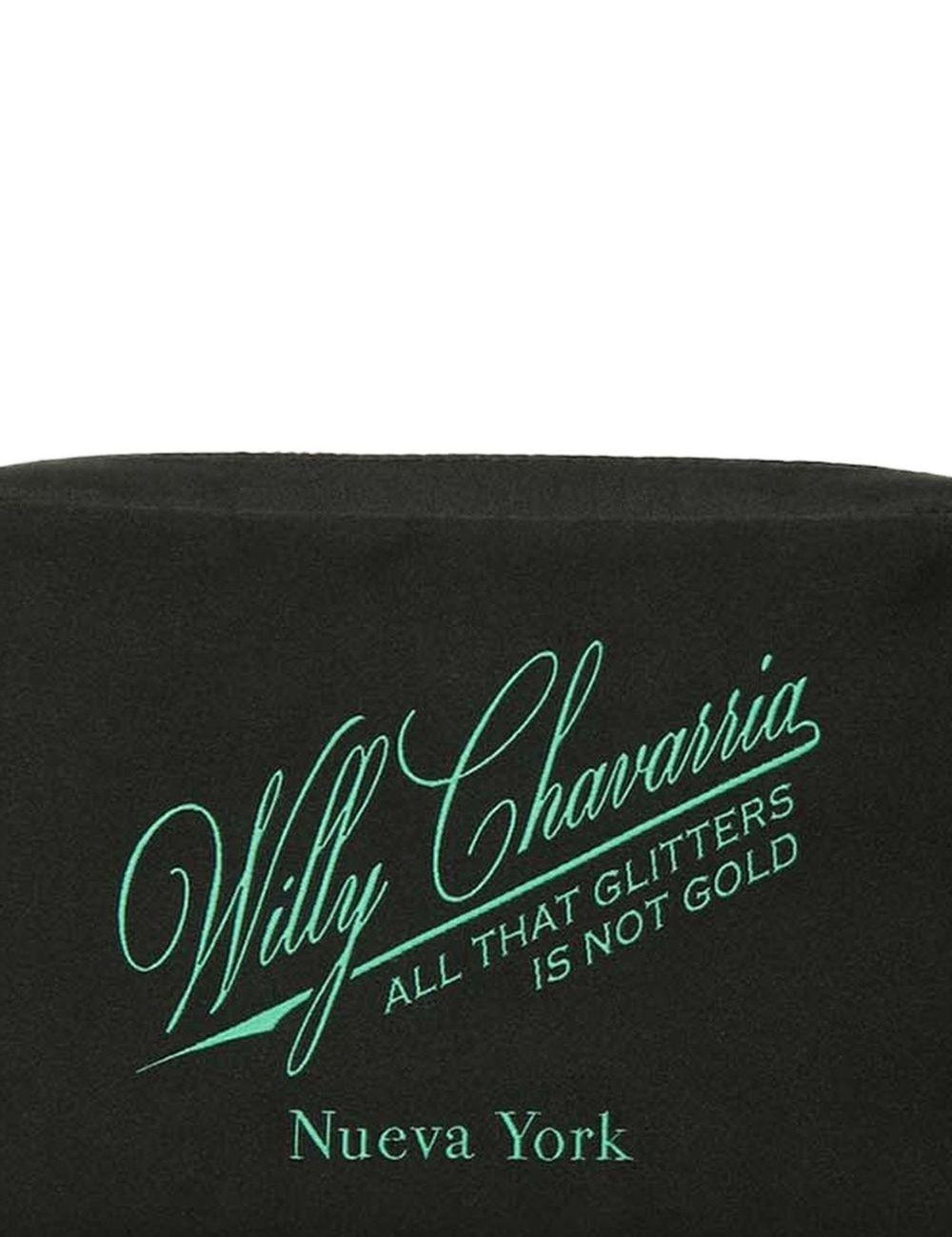Trousse da bagno con zip in verde Willy chavarria - uomo 