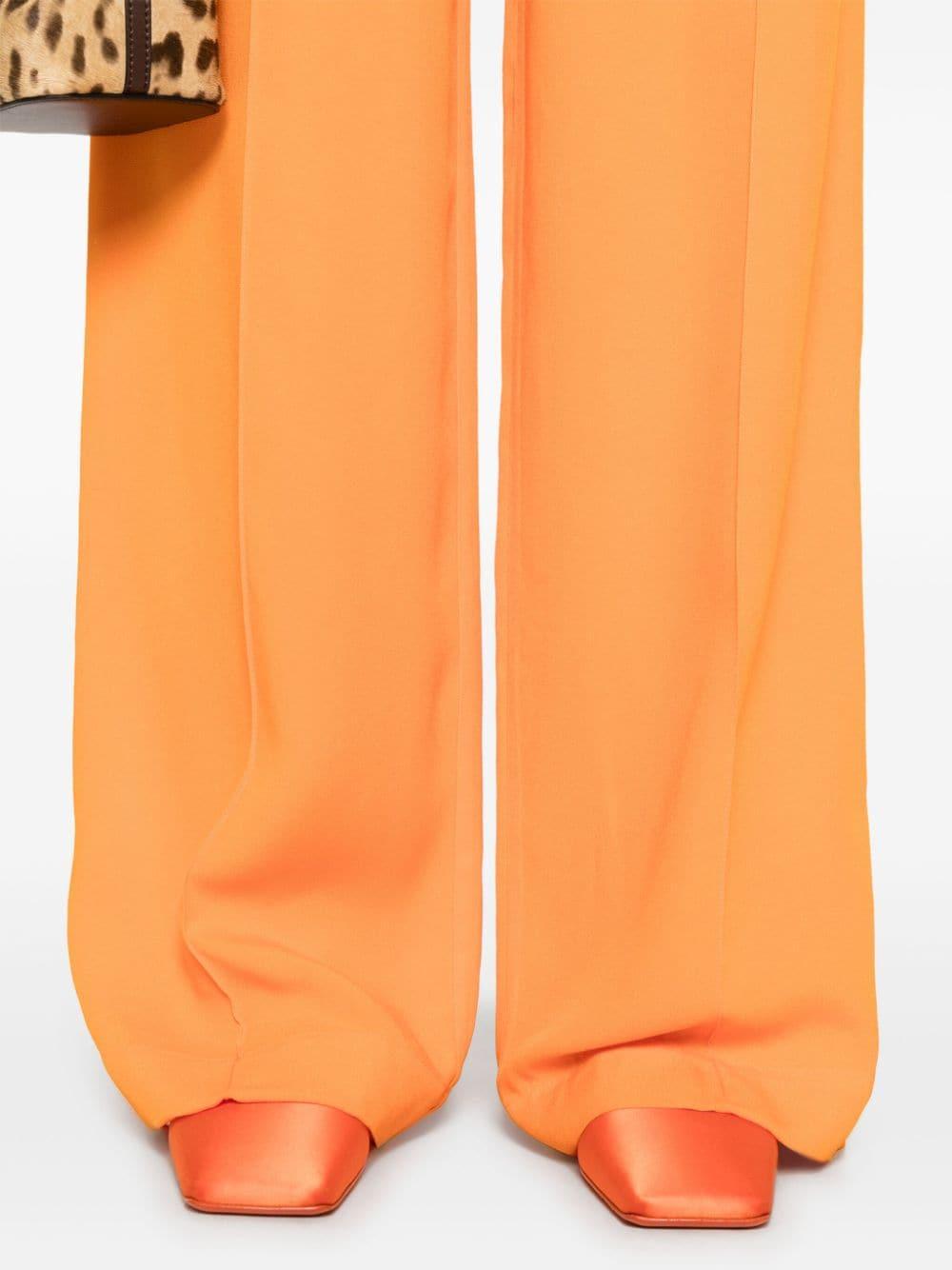 Pantaloni palazzo Marlene in arancio Taller Marmo - donna 