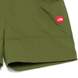 Pantaloncini con dettagli a fibbia in verde The north face - uomo 