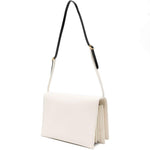 Borsa a spalla file in bianco Jil sander - donna 