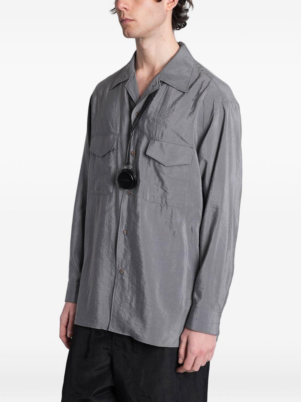 Camicia con tasche in grigio Lemaire - uomo 